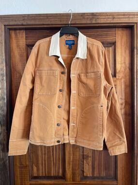 Arizona Chino twill utility chore jacket L